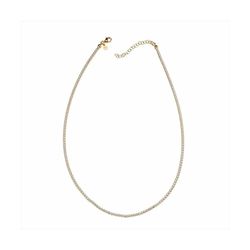 Collar Plata Dorada Sovrani 42+5cm J8220 Circonitas