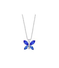 Colgante Plata Liska Mujer LSW0187CL-SA Mariposa Circonitas