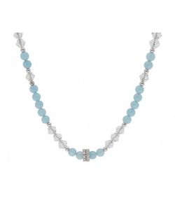 Pendentif Liska en argent pour femme LSW3236CL-AQ Pendentif Liska en cristal turquoise