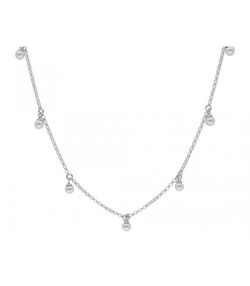 Collar Plata Liska Mujer LSW4333CL Perlas