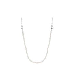 Colgante Plata Liska Mujer ML07CL Piedras Blancas