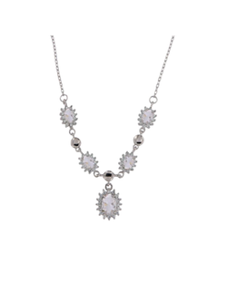 Collar Plata Mujer PSET154/3 Circonitas