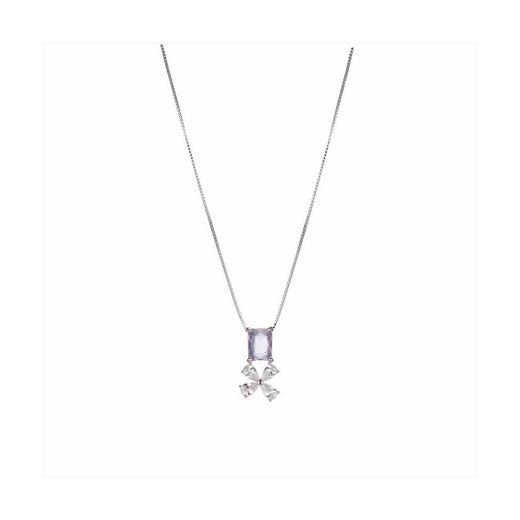 Collier Sovrani en argent 40+5 cm J10286 Lavande Zircone