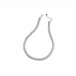 Collar Sovrani Bronce 42+5cm J10900 Rodiado Con Circonitas