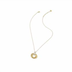 Collar Sovrani Bronce 44+5cm J10917 Chapado Con Circonitas