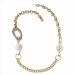 Collar Sovrani Bronce 86cm J11357 Chapado Cadena