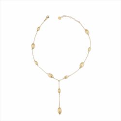 Collar Sovrani Plata Dorada 42+5cm J11302 Eslabones