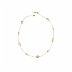 Collar Sovrani Plata Dorada 45+5cm J11301 Eslabones