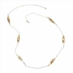 Collar Sovrani Plata Dorada 90+5cm J11322 Eslabones