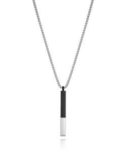 Collar Viceroy Acero 50+5cm Hombre 14216C01010 Barra Colgante