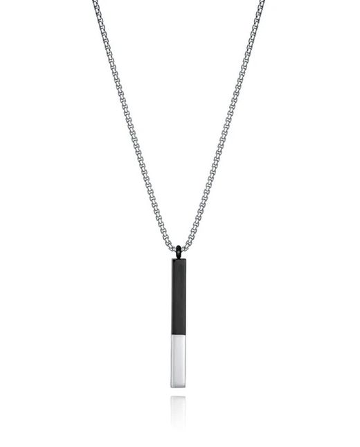 Viceroy Steel Necklace 50+5cm Men 14216C01010 Pendant Bar