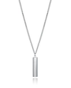 Collar Viceroy Acero 50+5cm Hombre 15172C01000 Placa Colgante