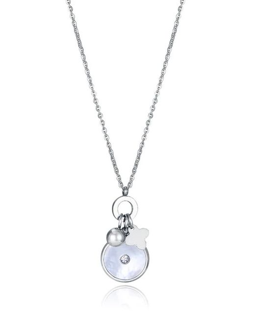 Viceroy Steel Necklace 80cm Women 14190C01000 Mother of Pearl