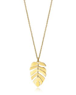 Collar Viceroy Mujer Dorado Hoja 15137C01012