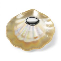 Concha Metal Perla Champagne Ovalo Grabar 7/417CH