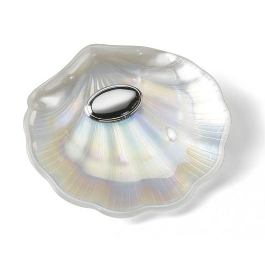 Coquille Métal Perle C/Ovale Graver 7/417