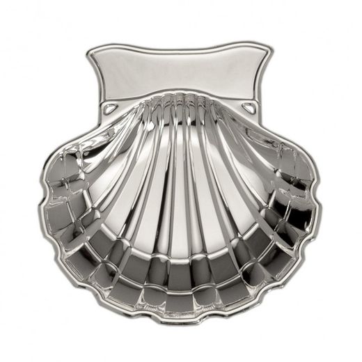 Silver Metal Shell Engraving LU8132