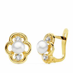 Communion Set 18kts Guldøreringe Communion og 18kts Gold Ring Communion 20708