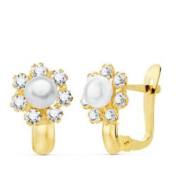 Conjunto Comunión Pendients Oro 18kts Comunión y Anillo Oro 18kts Comunión 20753