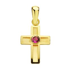 Nattvardsuppsättning 18kts guldörhängen kors och 18kts guldhängande kors 20699