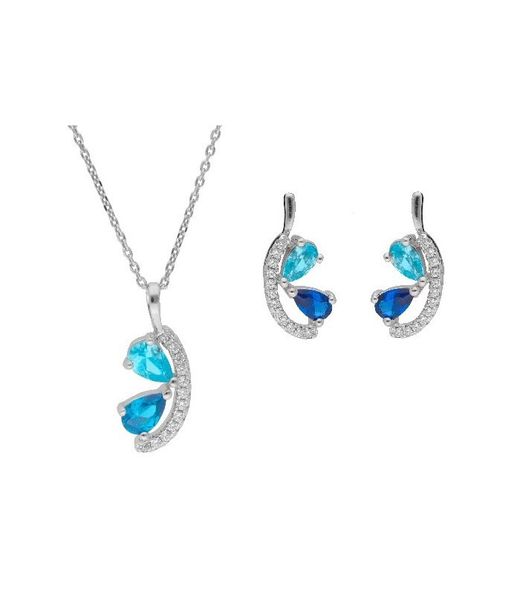 Liska Damen-Silber-Set LAD7234C-A Zirkonia