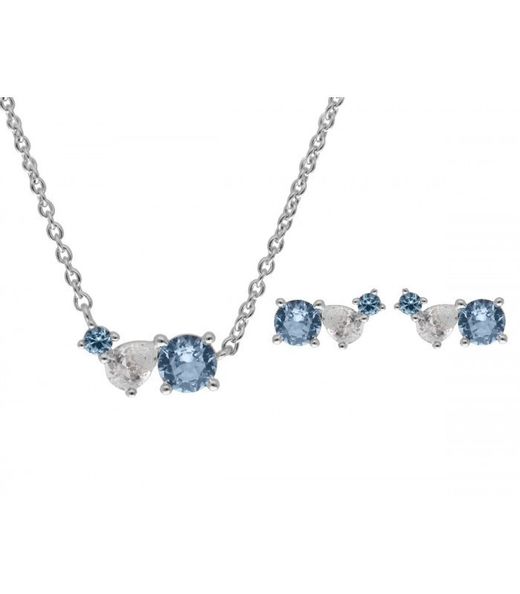 Liska Damen-Silber-Set LAD7305C Zirkonia
