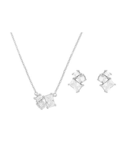 Conjunt Plata Liska Dona MED356C Circonites