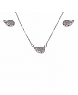 Conjunto Plata Mujer PJUE294 Ala Circonitas