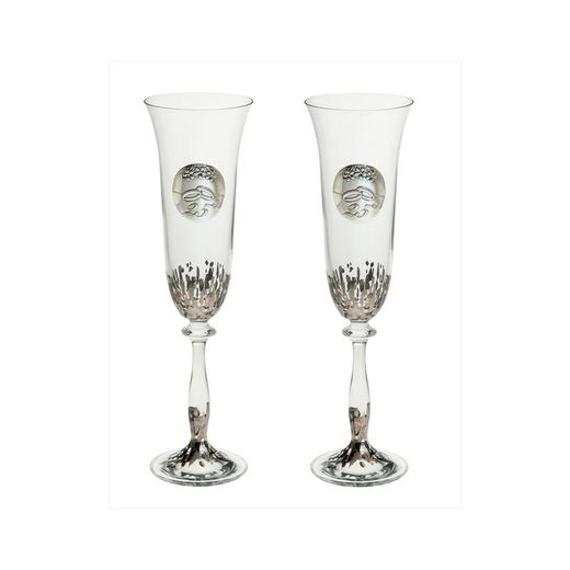 Copos Comemorativos GA3137V Cristal 25 Anos