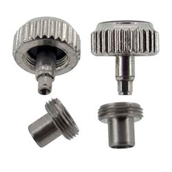 Corona Reloj Acero 245110 Roscada C. Tubo R90 Diámetro 7,00mm x (T Diámetro 4,00mm x 2,50mm)