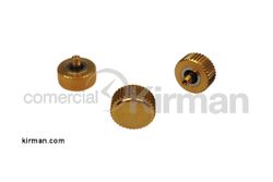 Corona Reloj Acero Dorado 241028 Doble Junta Sumergibles C. Cuello R90 Diámetro 5,50mm x 250mm Tubo