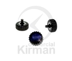 Corona Reloj Acero Negro 241104 Sumergibles C. Cuello R90 Diámetro 4,00mm x 200mm Tubo