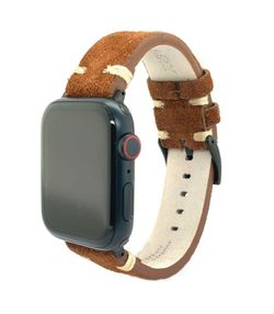 Correa Reloj Apple Watch Diloy Piel Marrón Oscuro 49mm C. Adaptador Acero Negro AW417.02FN.49