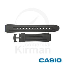 Correa Reloj Casio Goma 10194983 Casio Negra Cierre Hebilla