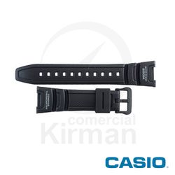 Correa Reloj Casio Goma 10304195 Casio Negra Cierre Hebilla