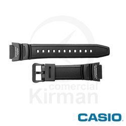 Correa Reloj Casio Goma 10360816 Casio Negra Cierre Hebilla