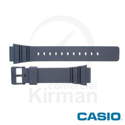 Correa Reloj Casio Goma 10393907 Casio Gris Cierre Hebilla