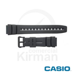 Correa Reloj Casio Goma 70622792 Casio Negra Cierre Hebilla