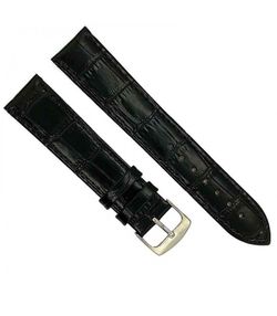 Correa Reloj Diloy Cuero Negro 22mm CP000402.01.22