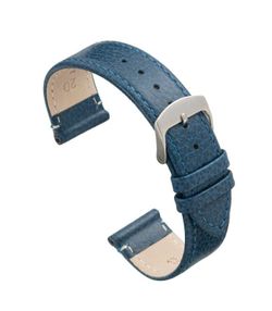 Correa Reloj Diloy Piel Azul Marino 22mm CP000086.05.22