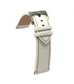 Correa Reloj Diloy Piel Blanca 16mm CP000373.22.16