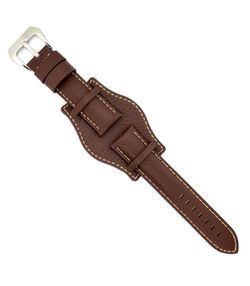 Correa Reloj Diloy Piel Marrón Oscuro 22mm CP000386.02.22