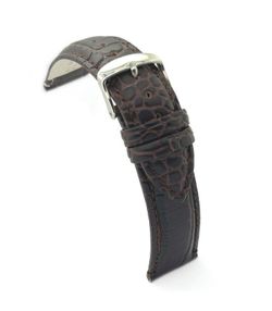 Correa Reloj Diloy Piel Marrón Oscuro 22mm CP000412.02.22