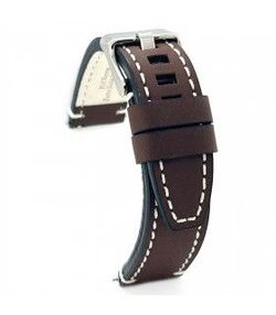 Correa Reloj Diloy Piel Marrón Oscuro 22mm CP000414.02.22