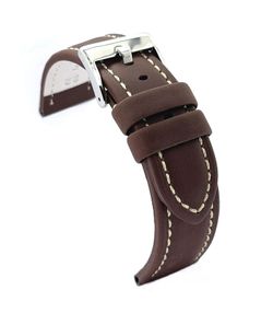 Correa Reloj Diloy Piel Marrón Oscuro 24mm CP000377.02.24