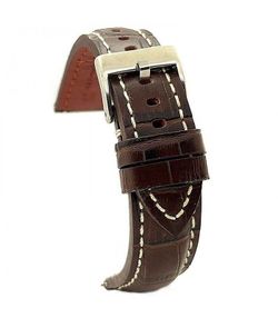 Correa Reloj Diloy Piel Marrón Oscuro 24mm CP000395.02.24