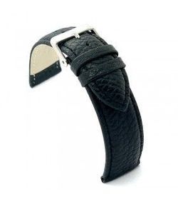 Correa Reloj Diloy Piel Negra 22mm CP000077.01.22