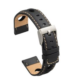 Correa Reloj Diloy Piel Negra 22mm CP00P355.01.22