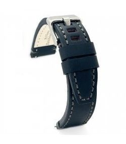 Correa Reloj Diloy Piel Negra 24mm CP000414.01.24