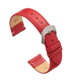 Correa Reloj Diloy Piel Roja 10mm CP000086.06.10